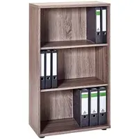 MÖBELPARTNER Aktenregal »Rom« 65 cm breit 3 OH braun, 65x111x34 cm