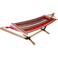 Garden Pleasure Hängematte "Haiti" mit Holzgestell