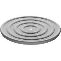 Leonardo Silikondeckel Cucina ø28cm - grau