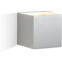 HPI Home Product Import GmbH LED-Außenwandleuchte - Silberfarben - Aluminium - 10 x 10 cm - für den Außenbereich