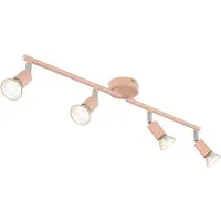 Globo 57991-4P, Metall, IP20, I, GU10, LED, 35 W