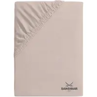 Sansibar Spannbettlaken in Rosé | Gr.: 180-200 x 200 cm