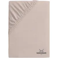 Sansibar Spannbettlaken in Rosé | Gr.: 90-100 x 200 cm