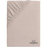 Sansibar Topper-Spannbettlaken in Rosé | Gr.: 140-160 x 200-220 cm