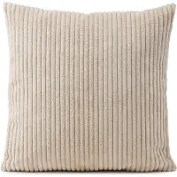 Gozze Kissenhülle Anafi - Mehrere Farben (Größe: 50 x 50 cm / Farbe: Creme)