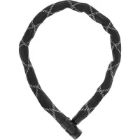 ABUS Kettenschloss IvyTex 6210 – Fahrradschloss mit Kunstfaserummantelung – -Sicherheitslevel 6 – 110 cm