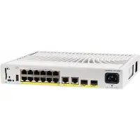 Cisco Catalyst 9200CX - Network Advantage - Switch - kompakt - L3 - managed - 12 x 10/100/1000 (PoE+) + 2 x 1000Base-T + 2 x 10 Gigabit SFP+ (Uplink) - an Rack montierbar - PoE+ (240 W)