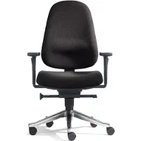 Sitwell Bürodrehstuhl Ultra S, ohne Armlehnen, Rückenlehne/ schwarz