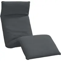 vidaXL Sonnenliege Klappbar Anthrazit 175x54x8,5 cm Oxford-Gewebe