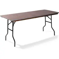 Essentials Bankettisch/Klapptisch holz rechteckig 220x76 cm, 21220