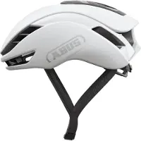 ABUS Rennradhelm GameChanger 2.0 - High Performance Aerohelm mit optimierter Aerodynamik und Belüftung - für Damen und Herren - Weiß, Größe L (57-61 cm)