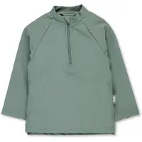 Sterntaler Badeshirt langarm uni in dunkelgrün | Gr.: 104
