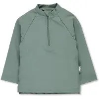 Sterntaler Badeshirt langarm uni in dunkelgrün | Gr.: 92