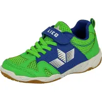Lico Sport VS Unisex Kinder Hallenturnschuh, Grün/ Blau, 33 EU