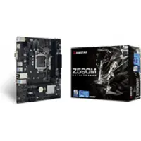 Biostar Z590 VALKYRIE, Intel, LGA 1200 (Socket H5), Intel Celeron, Intel Core i3, Intel Core i5, Intel Core i7, Intel Core i9, Intel Pentium, DDR4-SDRAM, 64 GB, DIMM