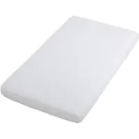 Babys Only CALM Spannbettlaken mit Stickerei 60x120, White