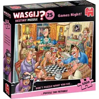 Jumbo Wasgij Destiny 25 - Spieleabend! (1000 Teile), 1000 Stück(e), Humor, 12 Jahr(e)