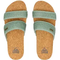Reef Sandalen Damen Cushion Vista Hi Frosty Raffia-Schuhgröße 37,5