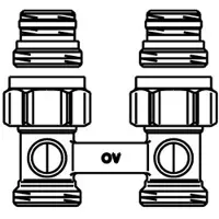 Oventrop ZB Absperrverschraubung Multiflex F 1015813