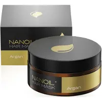 Nanoil Haar Maske mit Arganöl Argan Hair Mask 300ml - Regeneriert, Stärkt