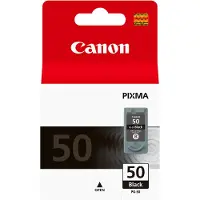 Canon PG-50BK Tinte Schwarz mit hoher Reichweite, Schwarz, Tinte auf Pigmentbasis, 1 Stück(e)