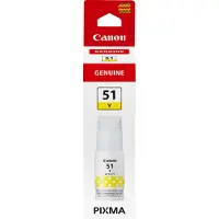 Canon GI-51Y, Hohe Reichweite, Tintenflasche, Gelb, Original, Gelb, , PIXMA G1520, G2520, G2560, G3520, G3560, 7700 Seiten, Tintenstrahl