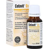 Cefak KG Cefavit D3 Liquid pur Tropfen zum Einneh 20 ml