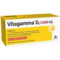 Vitagamma D3 5.600 I.e. Vitamin NEM Tabletten 50 St