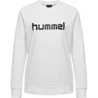 Hummel Sweatshirt Damen Cotton Logo