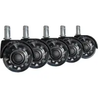 FineBuy 5er Set Rollen