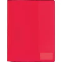 Herma Schnellhefter A4 rot transluzent PP 3St.