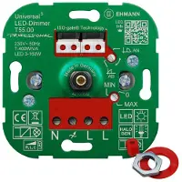 Ehmann T55.00 Universaldimmer Unterputz 3-160W LED 7-400W/VA