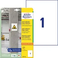 Avery-Zweckform Stark haftende Papier-Etiketten