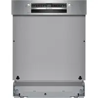 Bosch Serie 4 SMI4HTS00E, Halb integriert, Standardgröße (60 cm), Gebürsteter Stahl, Tasten, 1,75 m, 1,65 m