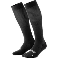 Cep Flight Socks Tall, Laufsocken, Damen, schwarz