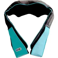 Oromed MAS_ORO-NECK_MASSAGER, Shiatsu, Gürtel, Hals/Nacken, Schultern, Schwarz, Blau, Kunstleder, Nylon, 2 Kopf/Köpfe, AC, Zigarettenanzünder