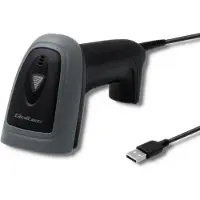 Qoltec 50863 Wired Qr & Usb Barcodescanner