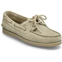 Timberland Classic Boat Shoe Light Green Suede Größe: 41 | Loafer Outlet | Herren | Grün