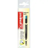 Stabilo Kugelschreiber - Grossraummine - Ballpoint Refill - 10er Pack - blau