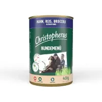 Christopherus Hundemenü Senior mit Huhn, Reis und Broccoli 24x400g