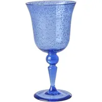 Rice Acryl Weinglas Bubble in blau | Gr.: onesize