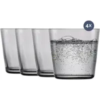 Zwiesel Glas Wasserglas Together Grau 367 ml (4-teilig)