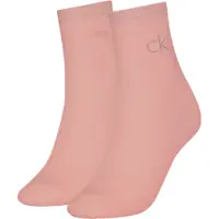 Calvin Klein Jeans Socken "CK WOMEN SHORT SOCK 2P SHINY LOGO" 2 Paar, 1x mit Glitzer-Logo