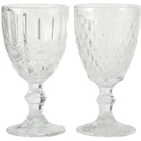 Boltze Weinglas-Set Aurora, 6-tlg. transparent Glas klar
