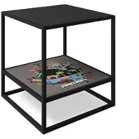 Roba PHOENIX Beistelltisch »«, rechteckig, BxHxT: 45 x 48 x 45 cm - schwarz
