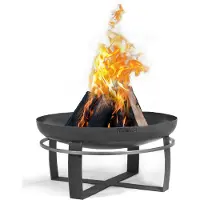 Cookking , Feuerschale "Viking 80", schwarz, Ø 80 x 36 cm