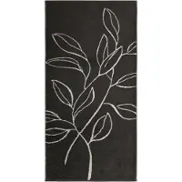 Cawö Handtuch Atelier Floral Basalt (3er Set)