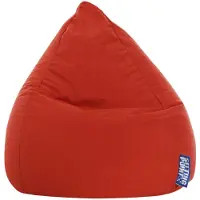Sitting Bull Sitzsack BeanBag Easy L 90 x 70 cm, Tomate Bbl