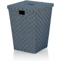 kela Wäschekorb Alvero Blau 52 cm