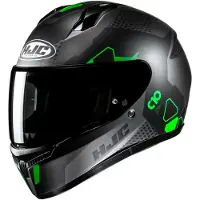 HJC C10 Aspa Integralhelm Grau M Grau M
